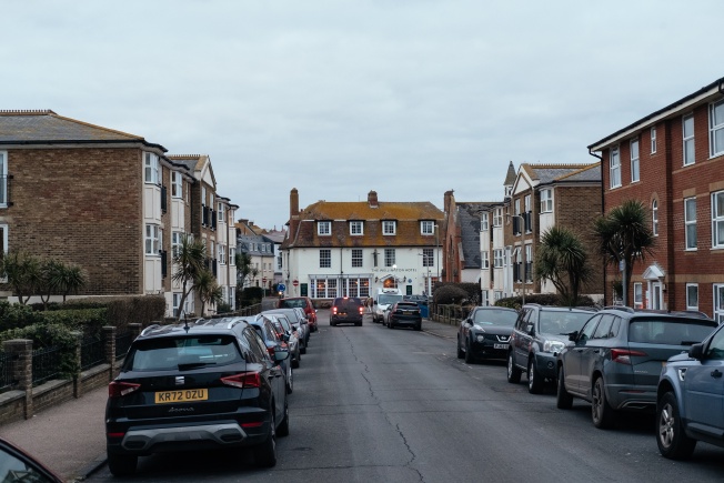 the Wellington Hotel, Seaford, sleeping place on Saturday night.