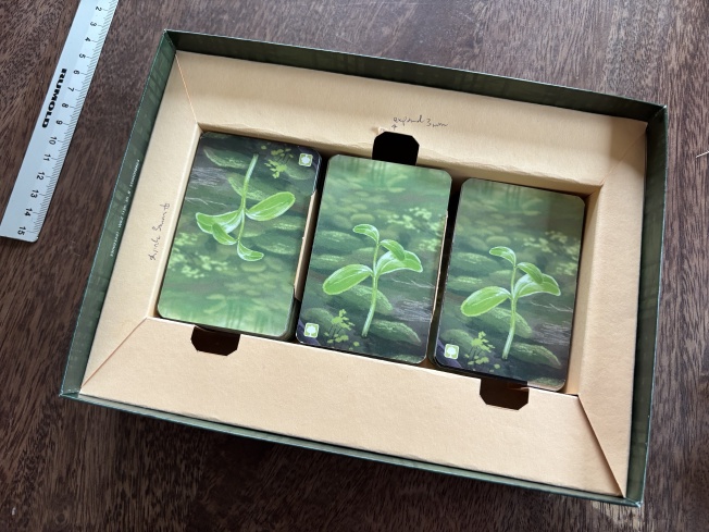 The nice thing about working in cardboard is you can write directly on the prototype