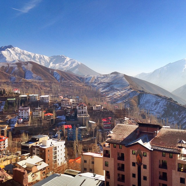 Shemshak, a ski village a couple hours north of Tehran.