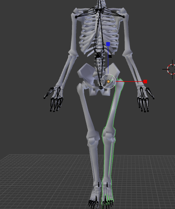 Moving the origin point of the bone in Blender